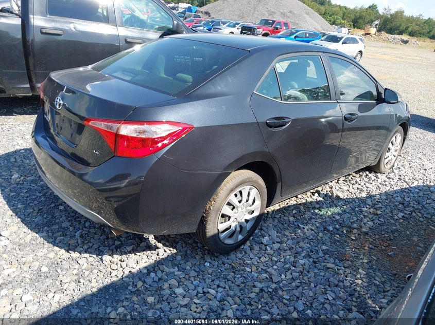 2017 TOYOTA COROLLA auction photo 4