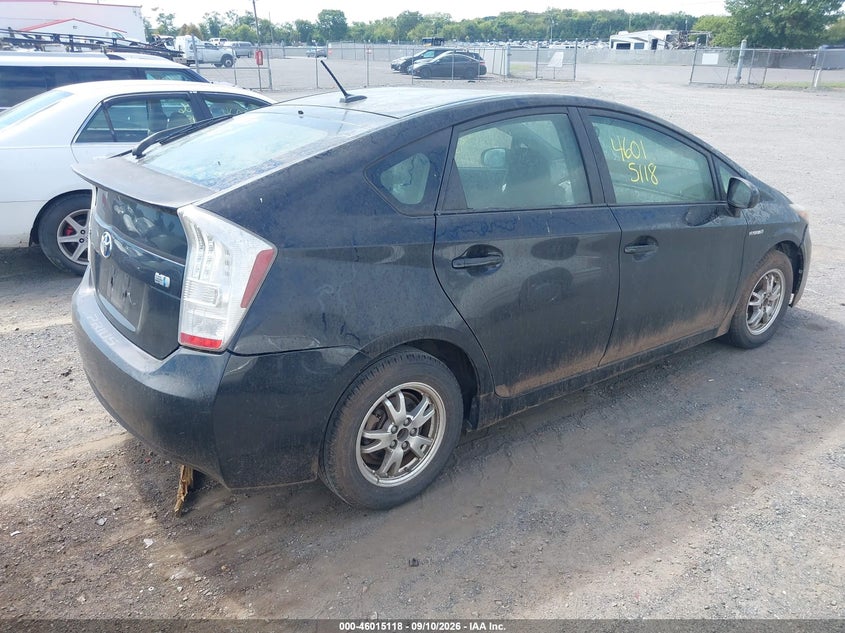 TOYOTA PRIUS 2010 VIN JTDKN3DU1A1135203