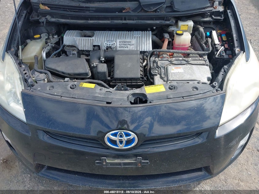 TOYOTA PRIUS 2010 VIN JTDKN3DU1A1135203