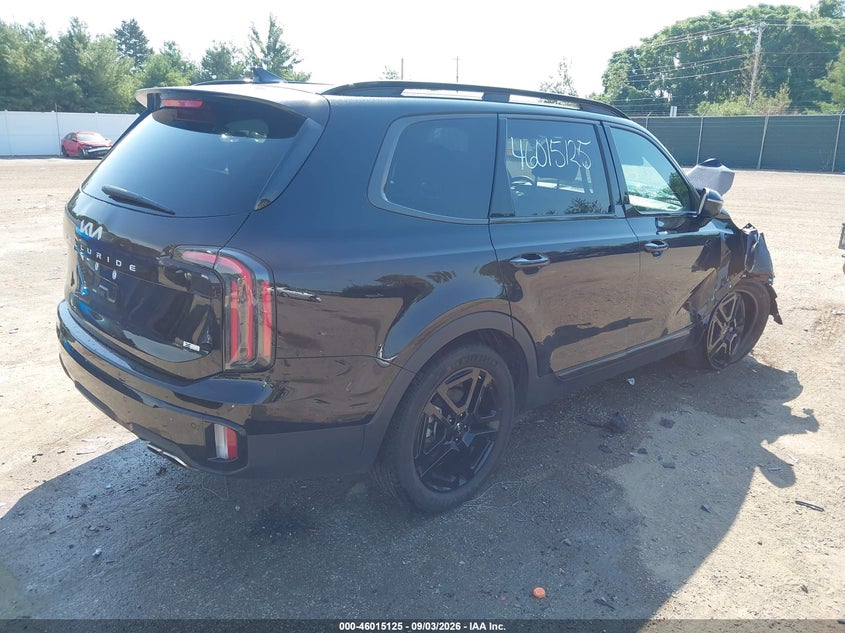 Vin: 5xyp3dgc5rg519291, lot: 46514516, kia telluride ex x-line 20244