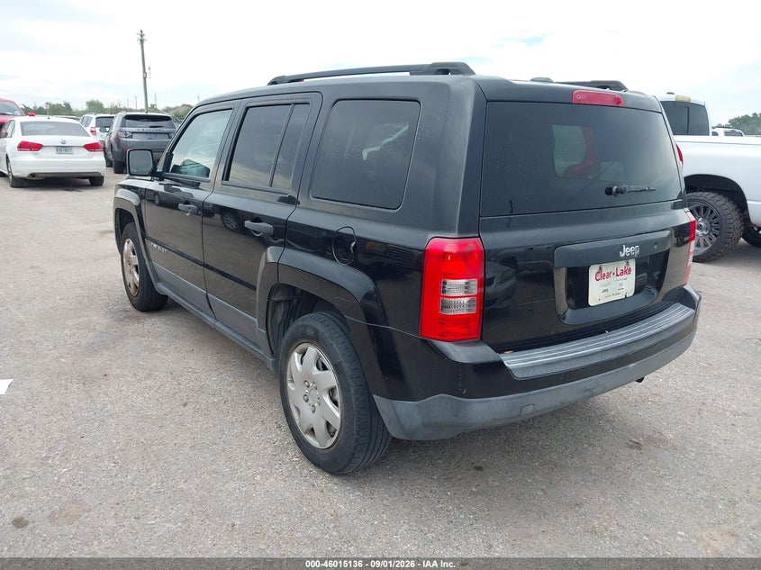 2016 JEEP PATRIOT auction photo 3