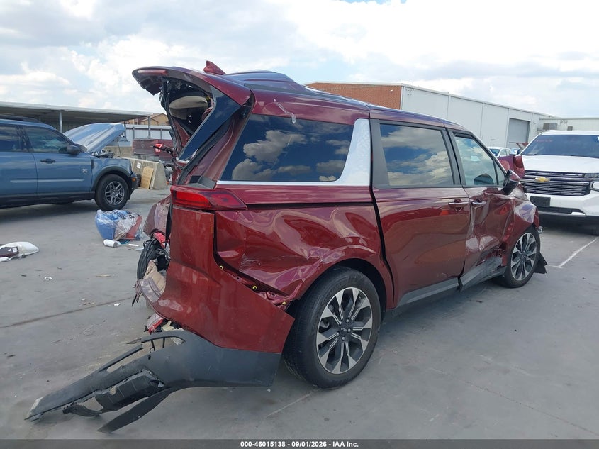 Vin: kndnc5h35r6445157, lot: 46514529, kia carnival mpv ex 20244