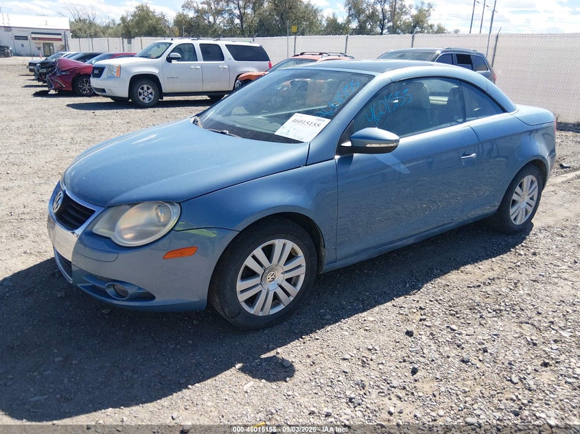 2009 VOLKSWAGEN EOS auction photo 2