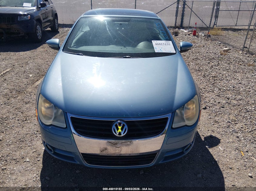 2009 VOLKSWAGEN EOS auction photo 6