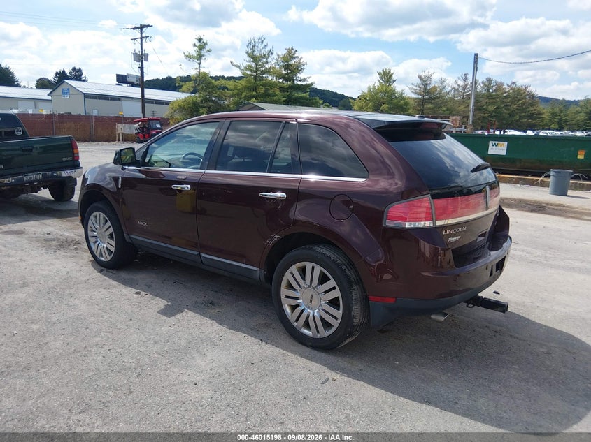 2010 LINCOLN MKX auction photo 3