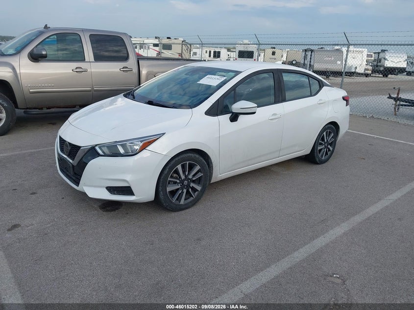 Vin: 3n1cn8ev3ml868183, lot: 46514593, nissan versa sv xtronic cvt 20212