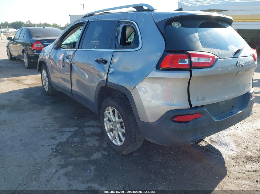 Vin: 1c4pjlcbxgw201454, lot: 46514620, jeep cherokee latitude 20163
