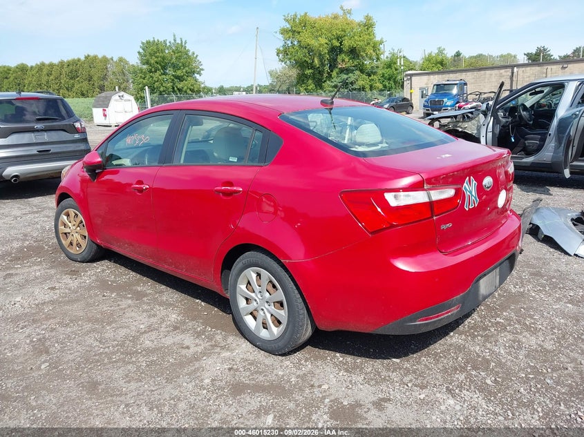 2013 KIA RIO auction photo 3