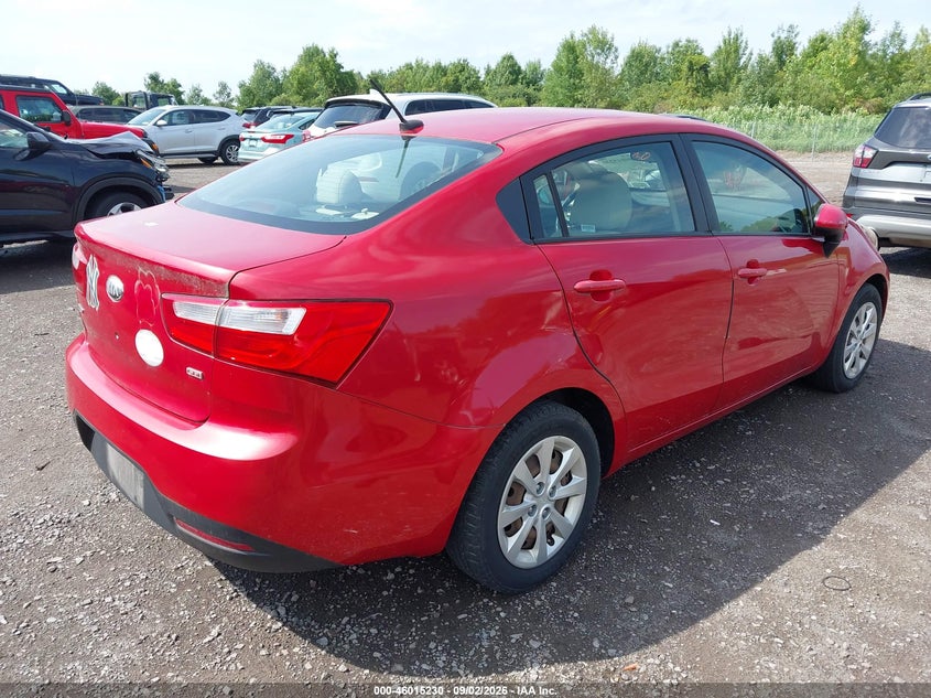 2013 KIA RIO auction photo 4