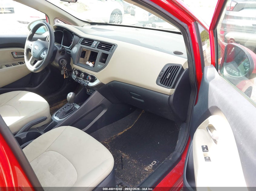 2013 KIA RIO auction photo 5