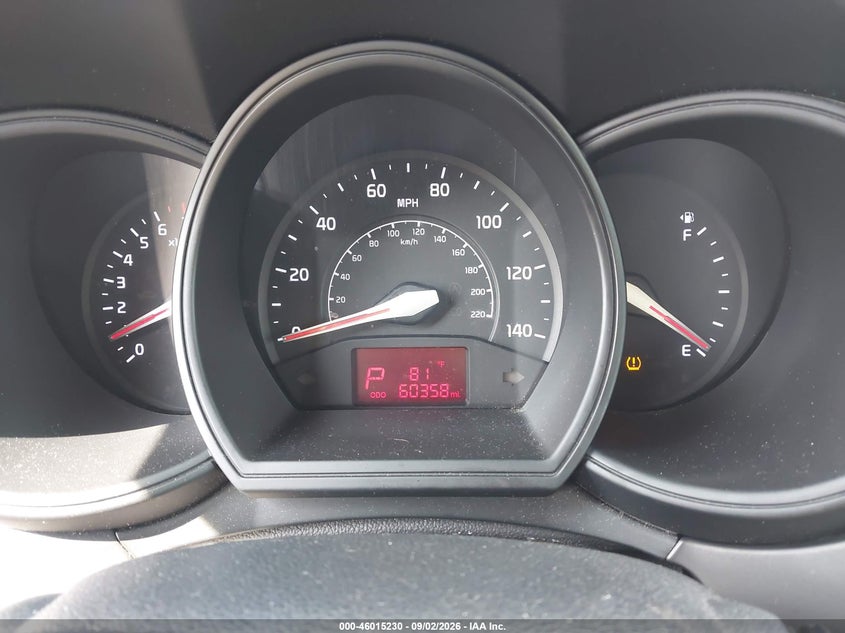 2013 KIA RIO auction photo 7