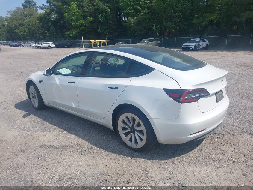 TESLA MODEL 3 2021 VIN 5YJ3E1EB4MF924320