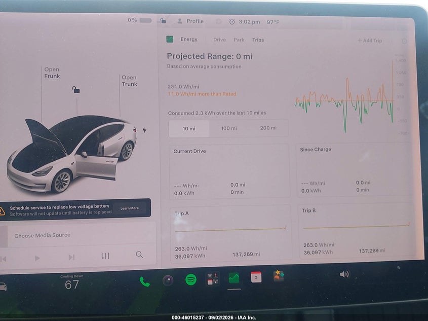 TESLA MODEL 3 2021 VIN 5YJ3E1EB4MF924320