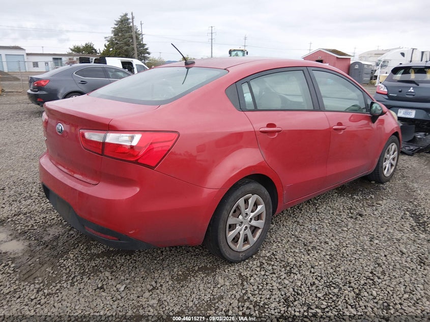 Vin: knadm4a30e6399547, lot: 46514662, kia rio lx 20144