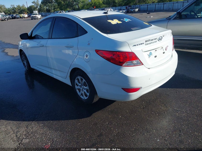 2013 HYUNDAI ACCENT auction photo 3