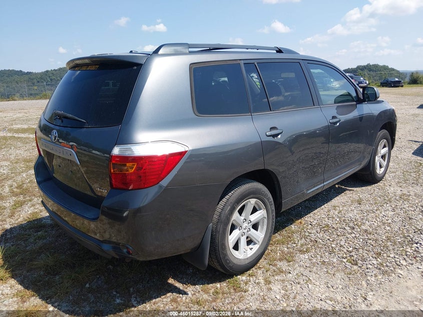 2010 TOYOTA HIGHLANDER auction photo 4
