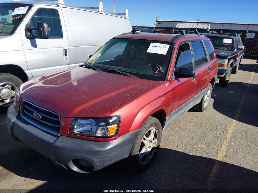2003 SUBARU FORESTER auction photo 2