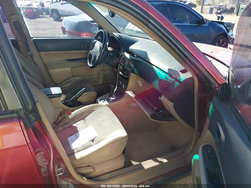 2003 SUBARU FORESTER auction photo 5