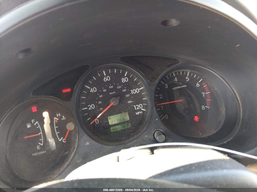 2003 SUBARU FORESTER auction photo 7