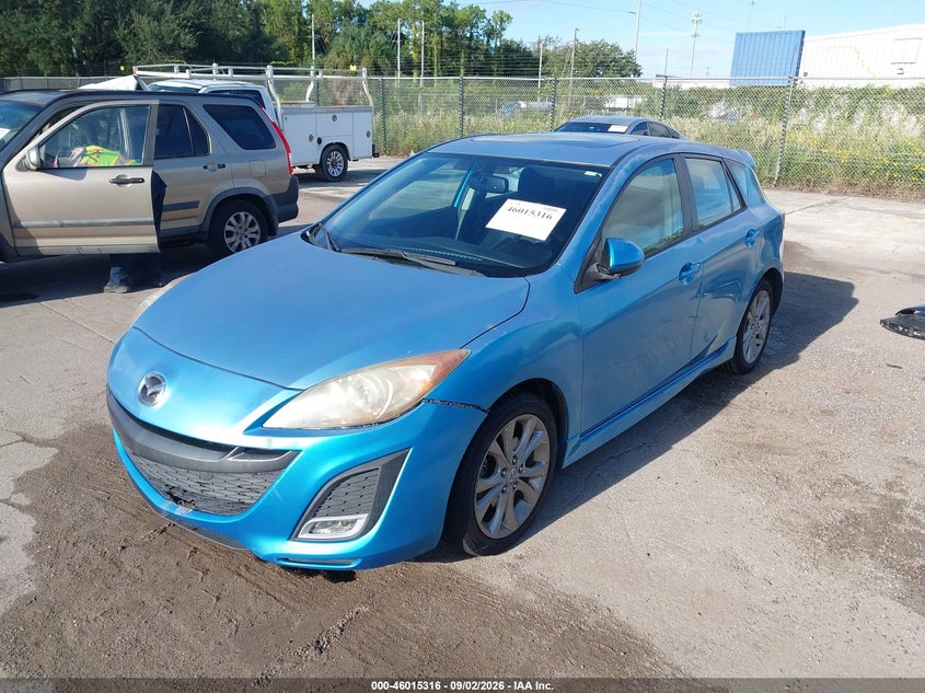 2011 Mazda 3, Обычный износ, IAAI, VIN JM1BL1K50B1377262 — фото 2