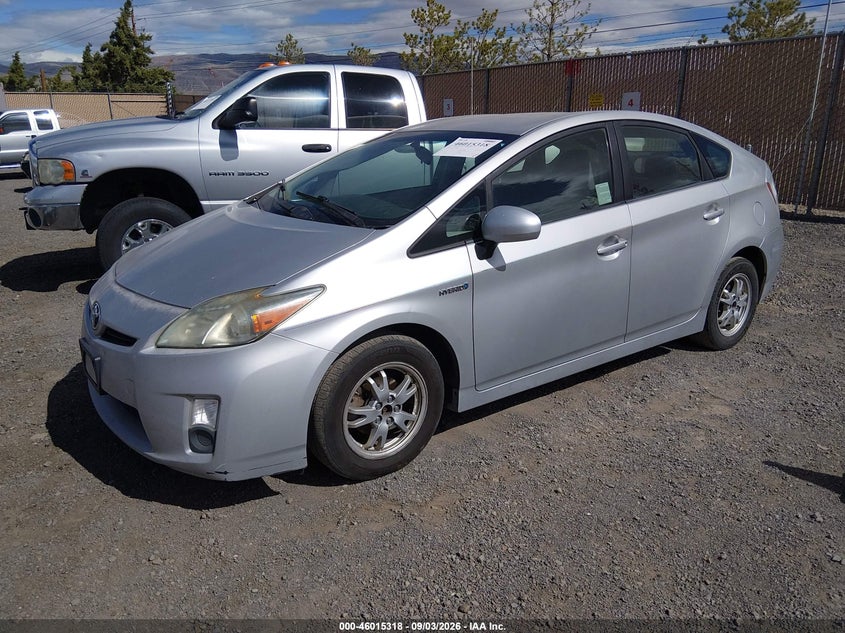 Vin: jtdkn3du1a0151276, lot: 46514709, toyota prius ii 20102
