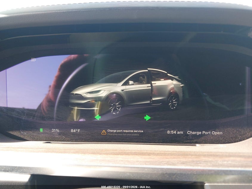 TESLA MODEL X 2025 VIN 7SAXCAE58SF464483