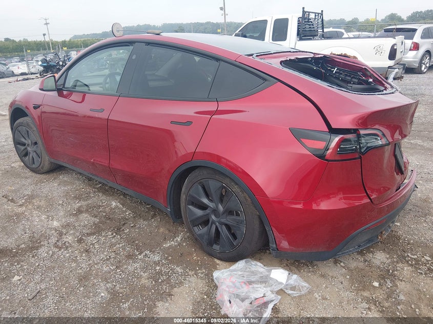 Vin: 7saygded7sa372957, lot: 46514736, tesla model y long range dual motor rear-wheel drive 20253