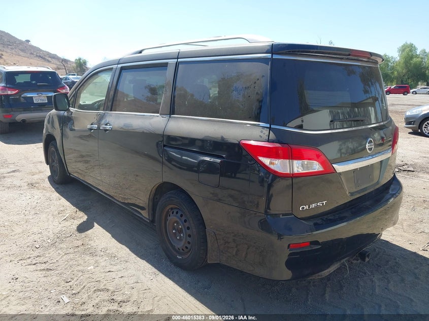 2015 NISSAN QUEST auction photo 3