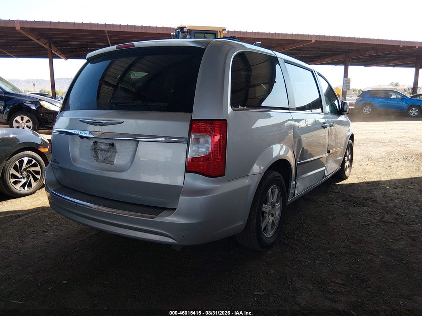 Vin: 2c4rc1bg2cr223309, lot: 46514806, chrysler town & country touring 20124