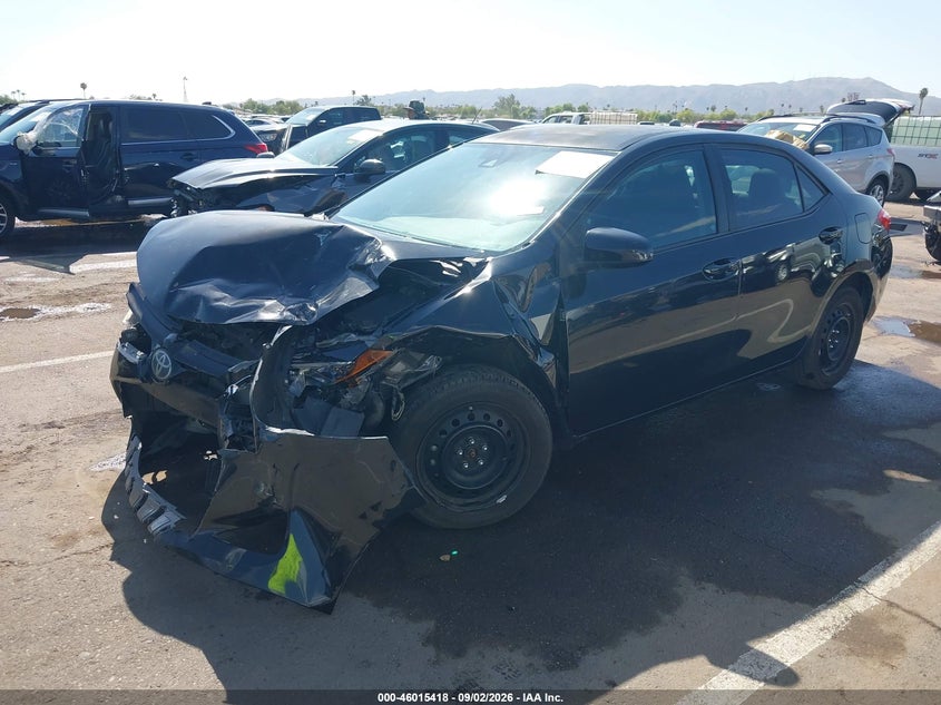 2017 Toyota Corolla, Front End, IAAI, VIN 2T1BURHE3HC918148 — photo 2