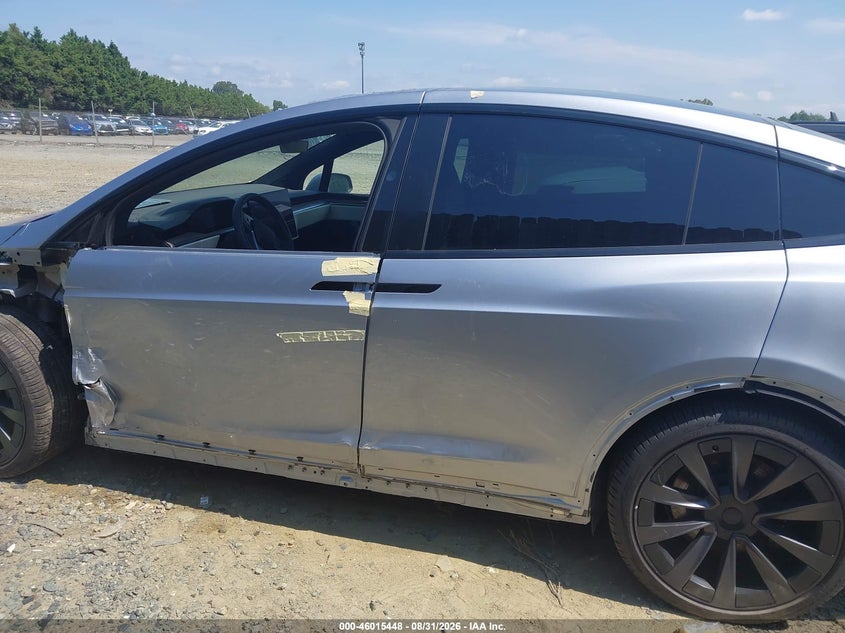 TESLA MODEL X 2025 VIN 7SAXCDE55SF462644