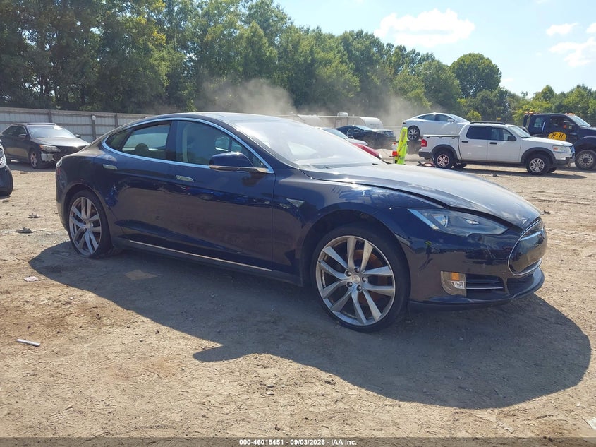 2013 TESLA MODEL S auction photo 1