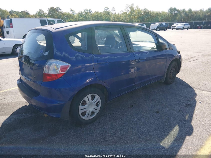 HONDA FIT 2010 VIN JHMGE8H20AS003571