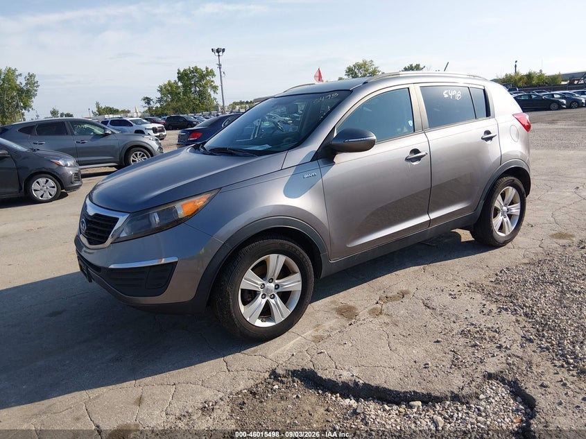 2012 KIA SPORTAGE auction photo 2