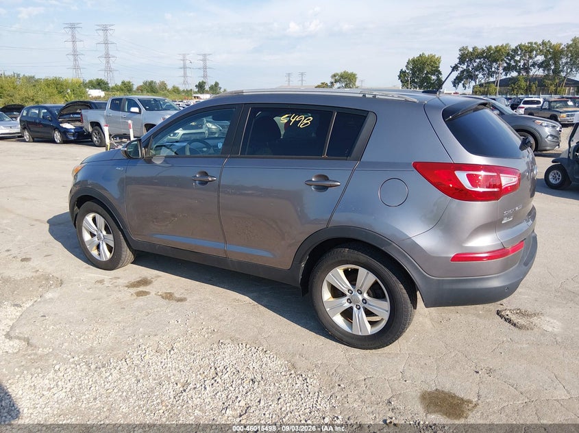 2012 KIA SPORTAGE auction photo 3