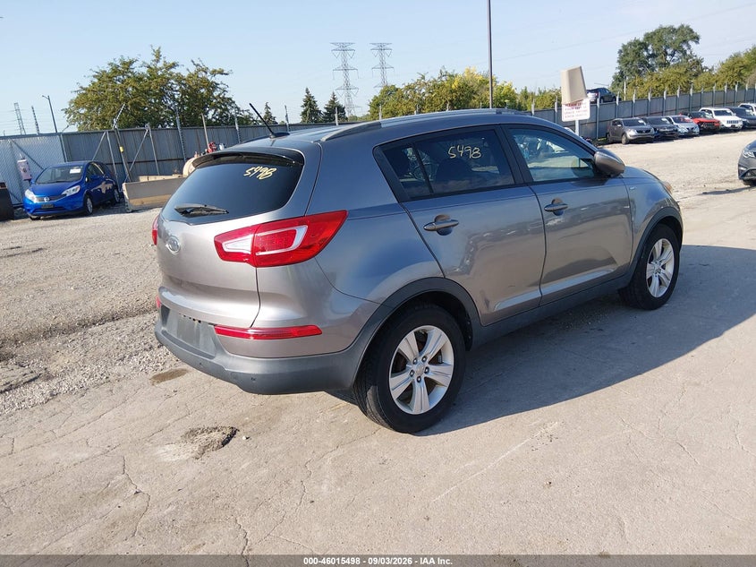 2012 KIA SPORTAGE auction photo 4
