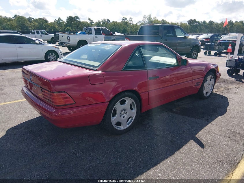 1998 MERCEDES-BENZ SL 500 auction photo 4