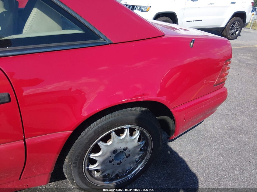 1998 MERCEDES-BENZ SL 500 auction photo 6
