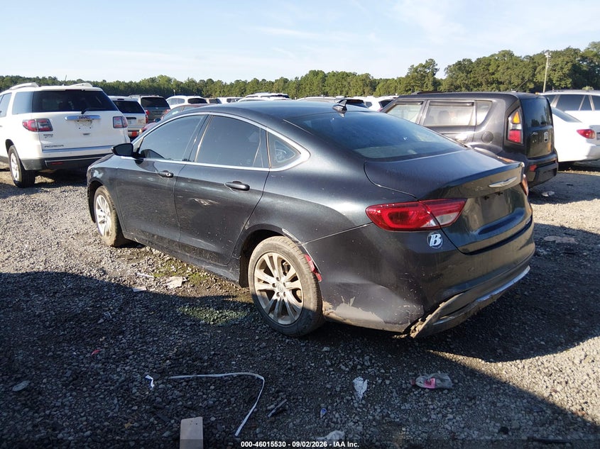 2017 CHRYSLER 200 auction photo 3