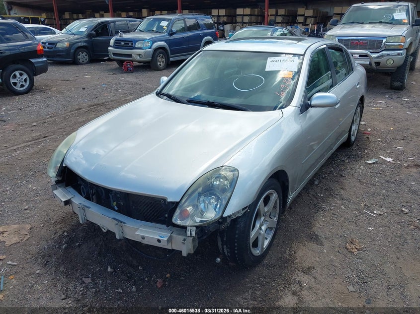 INFINITI G35 2004 VIN JNKCV51E24M619881