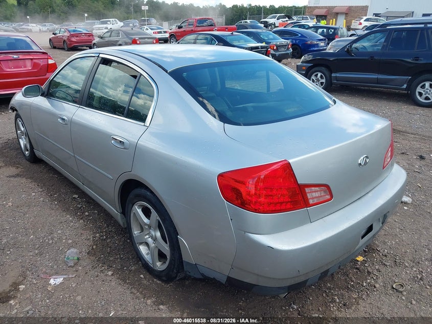 INFINITI G35 2004 VIN JNKCV51E24M619881