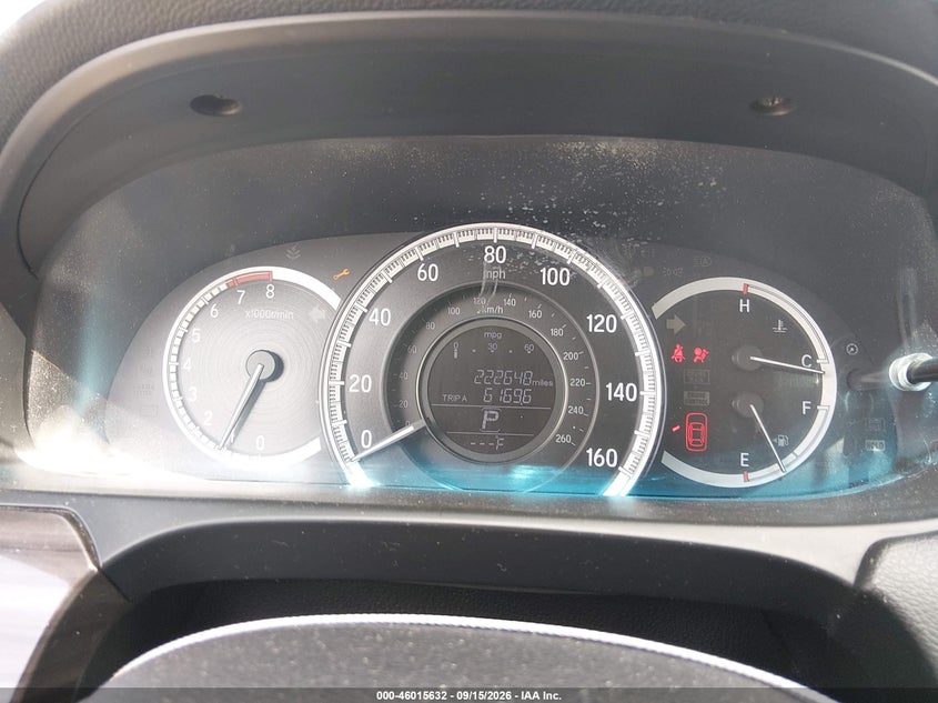 2016 HONDA ACCORD auction photo 7