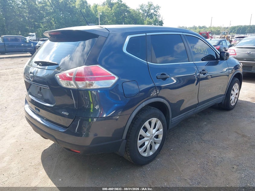2016 NISSAN ROGUE auction photo 4