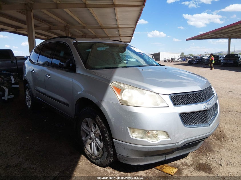 Vin: 1gnkreed1cj414367, lot: 46515028, chevrolet traverse ls 2012 img_1