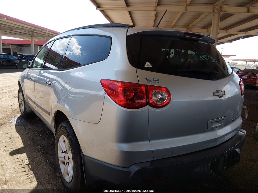 Vin: 1gnkreed1cj414367, lot: 46515028, chevrolet traverse ls 20123
