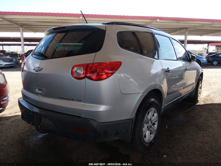 Vin: 1gnkreed1cj414367, lot: 46515028, chevrolet traverse ls 20124