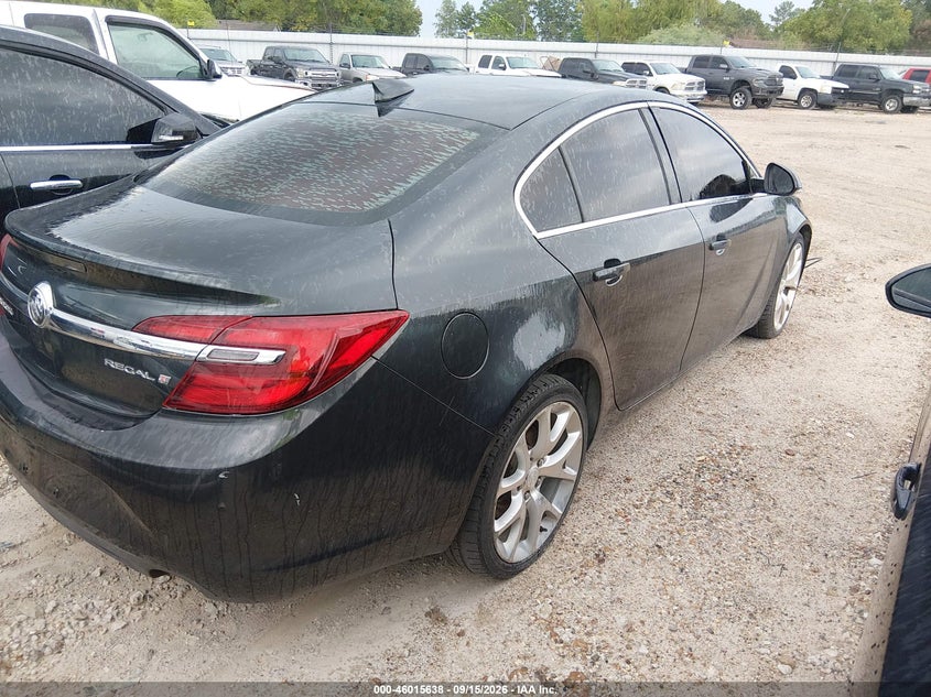Vin: 2g4gk5ex5f9171624, lot: 46515029, buick regal turbo 20154