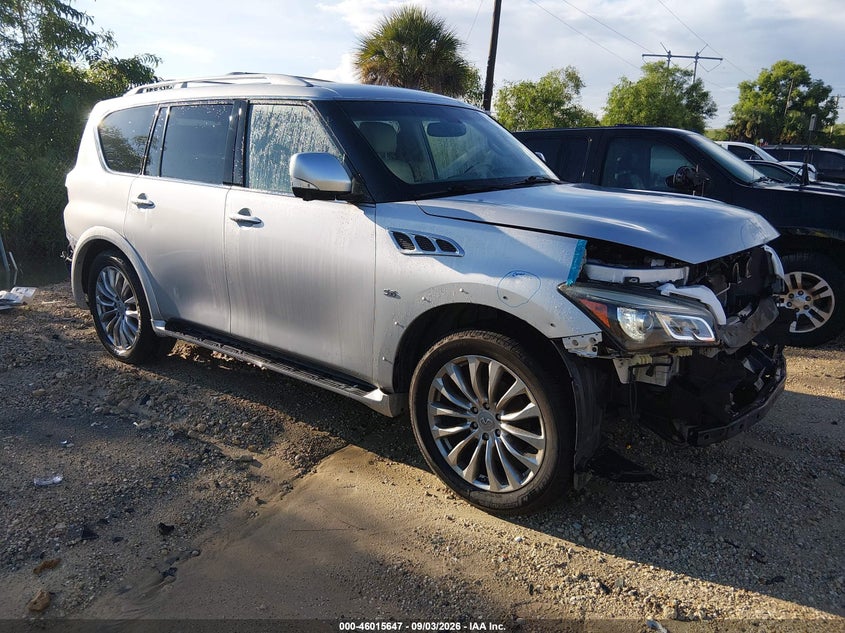 2015 Infiniti Qx80, Перёд, IAAI, VIN JN8AZ2ND9F9771017