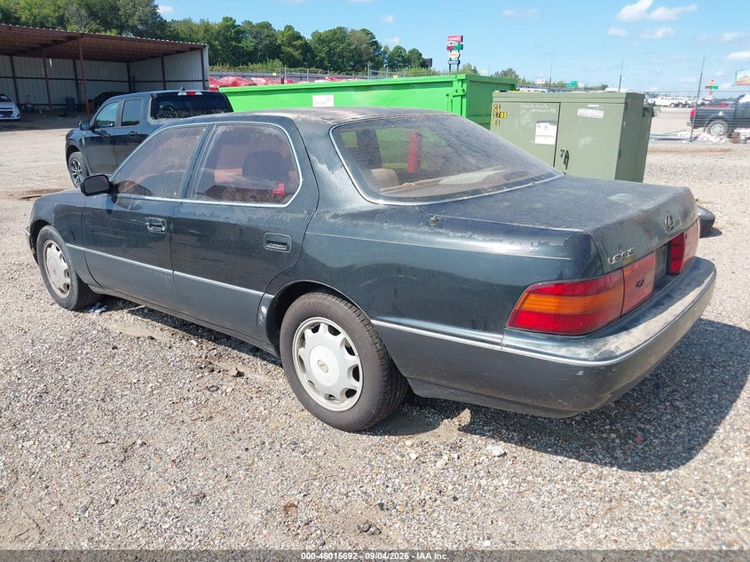 1994 LEXUS LS SEDAN 4.0L V8 FI DOHC 24V F