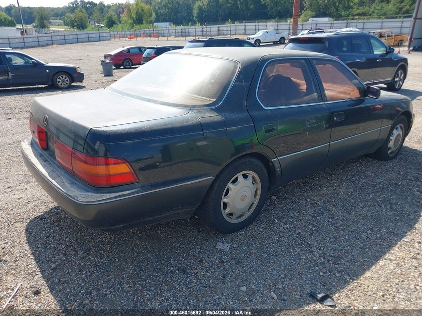 1994 LEXUS LS SEDAN 4.0L V8 FI DOHC 24V F